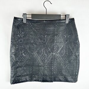 Black Textured Skirt | US Size Medium